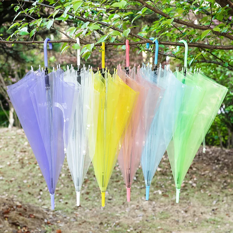 1pc 8-Ribs Sturdy Clear See-Th - Golf Umbrella Large review and price