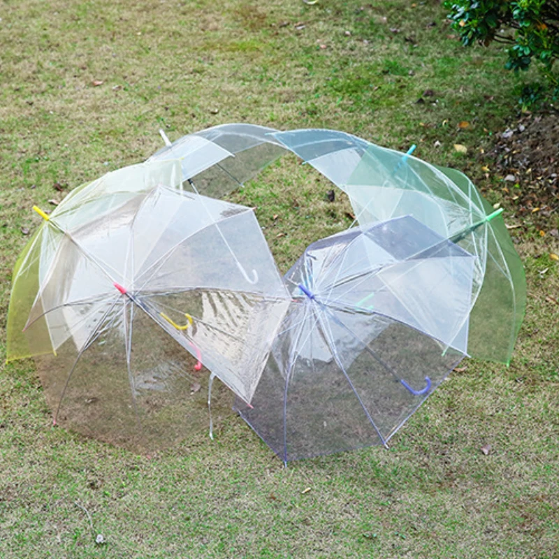 1pc 8-Ribs Sturdy Clear See-Th - Golf Umbrella Large review and price