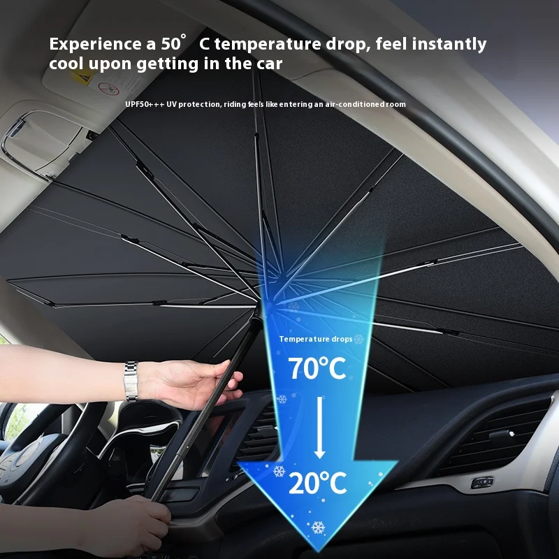 Car Sunshade Windshield Umbrel - Golf Umbrella review and price