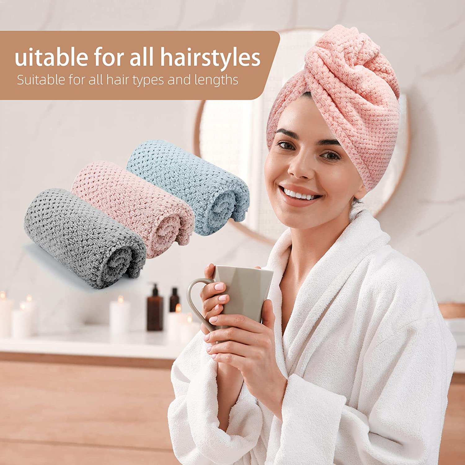 Women's Dry Hair Towel (Dry Ha - Golf Towel review and price
